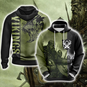 Vikings Unisex 3D Hoodie