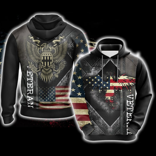 Veteran New Style Unisex 3D Hoodie