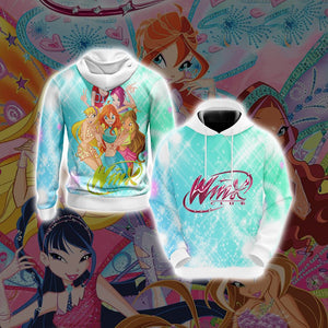 Winx Club Unisex 3D Hoodie