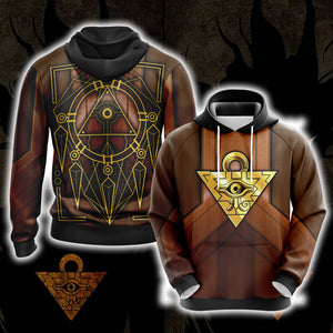 Yugioh - Millennium Puzzle Card Unisex 3D Hoodie