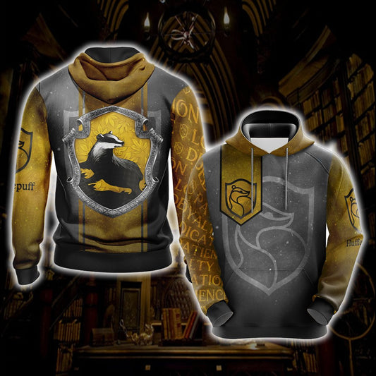 Loyal Like A Hufflepuff Harry Potter New Style 1 Unisex 3D Hoodie