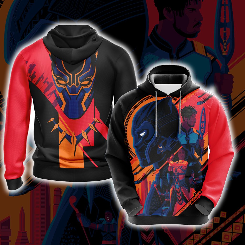 Black Panther New Style Unisex 3D Hoodie