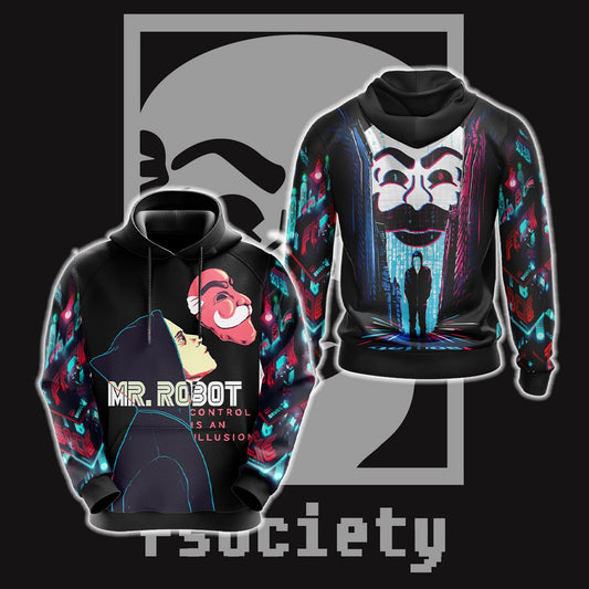Mr Robot Unisex 3D Hoodie