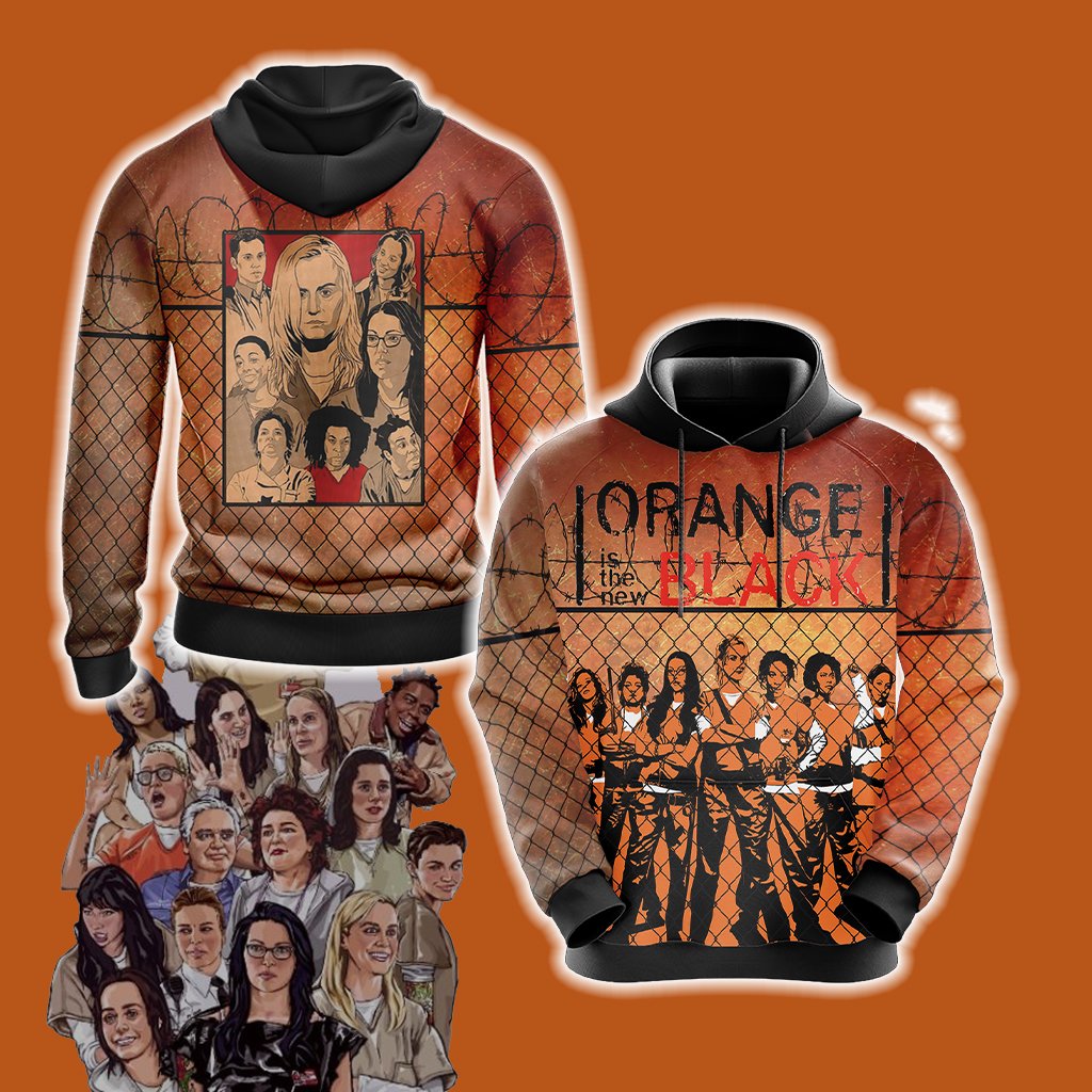 Orange Is the New Black New Style Unisex 3D Hoodie