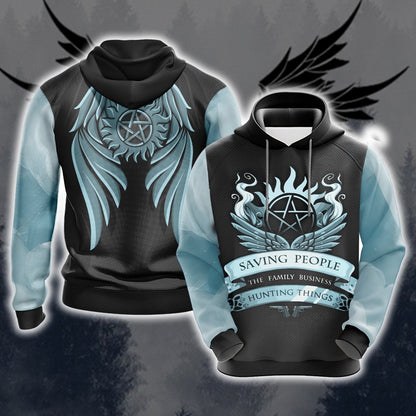 Supernatural 3D Pullover Hoodie