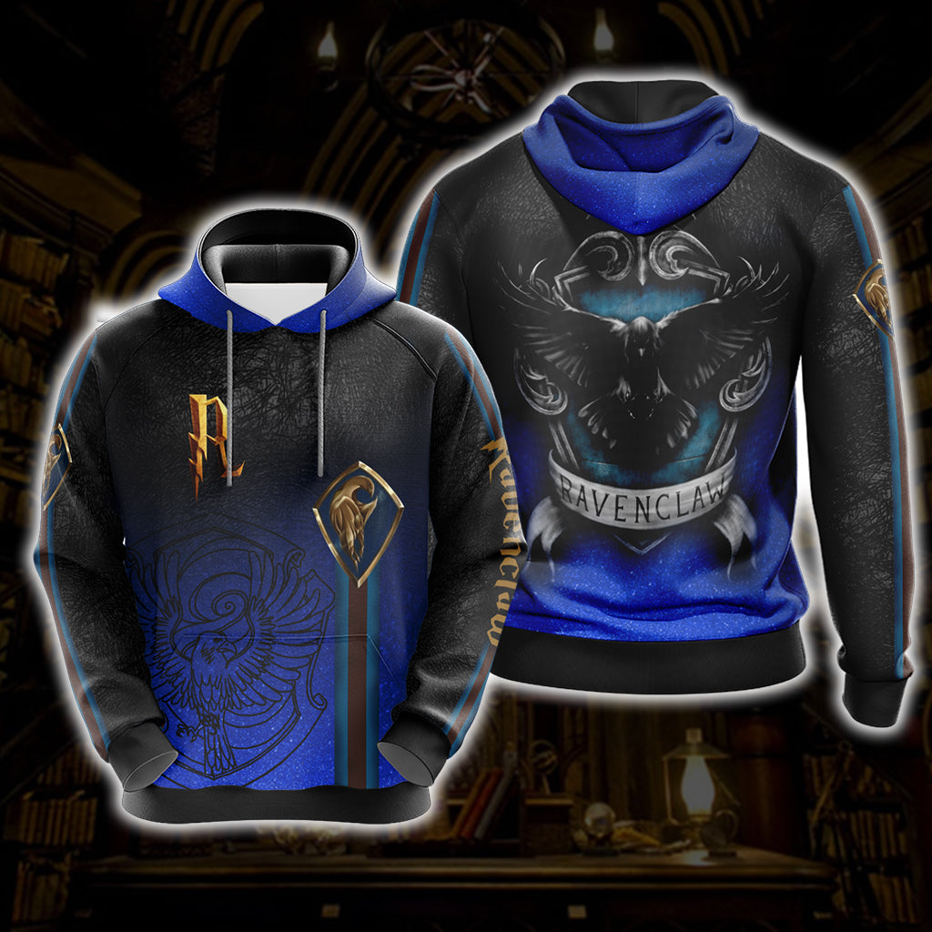 Harry Potter - Wise Like A Ravenclaw New Look Unisex 3D Hoodie