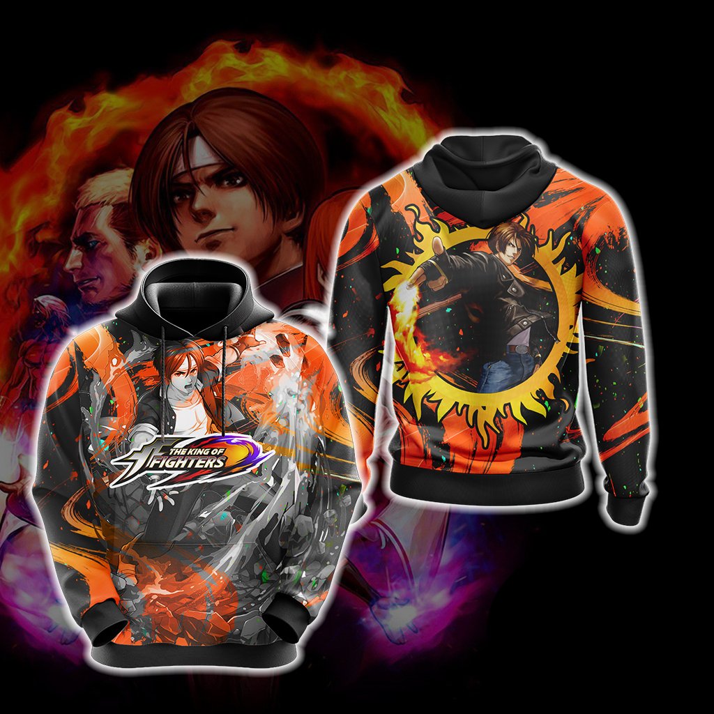 The King of Fighters - Kyo Kusanagi Unisex 3D Hoodie