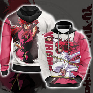 Yu Yu Hakusho Kurama Unisex 3D Hoodie