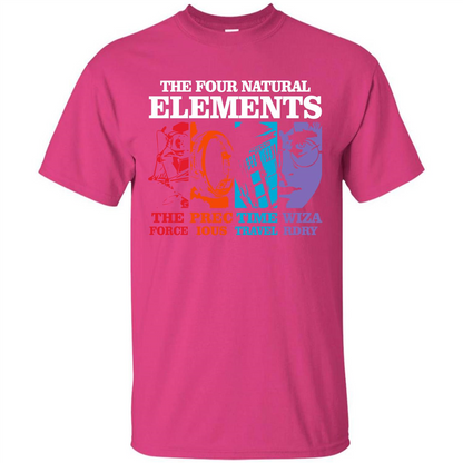 Movie T-shirt The Four Natural Elements T-shirt Heliconia