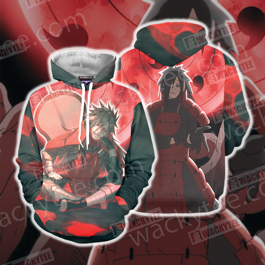 Naruto Uchiha Madara 3D Hoodie