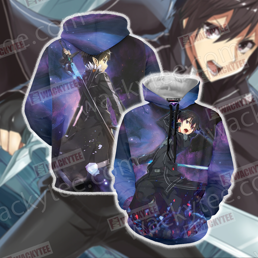 Sword Art Online Kirito 3D Hoodie