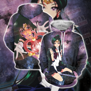 Sailor Moon Sailor Pluto 3D Hoodie