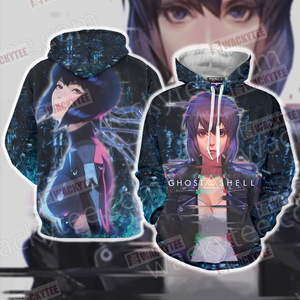 Ghost in the Shell: Stand Alone Complex - Kusanagi Motoko 3D Hoodie