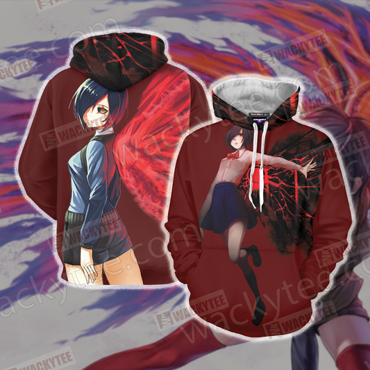 Tokyo Ghoul  Touka Kirishima Unisex 3D Hoodie