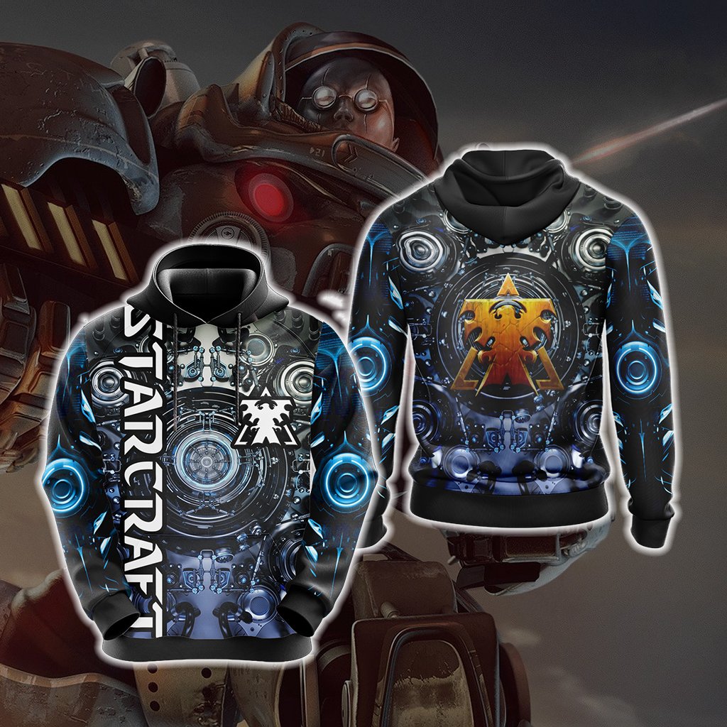 StarCraft Terran  Unisex 3D Hoodie