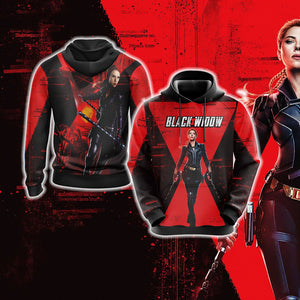 Black Widow 2020 New Unisex 3D Hoodie