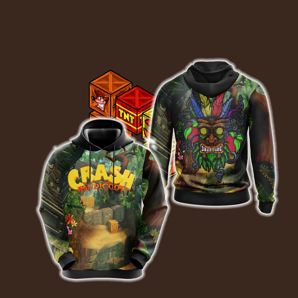 Crash Bandicoot New Style Unisex 3D Hoodie