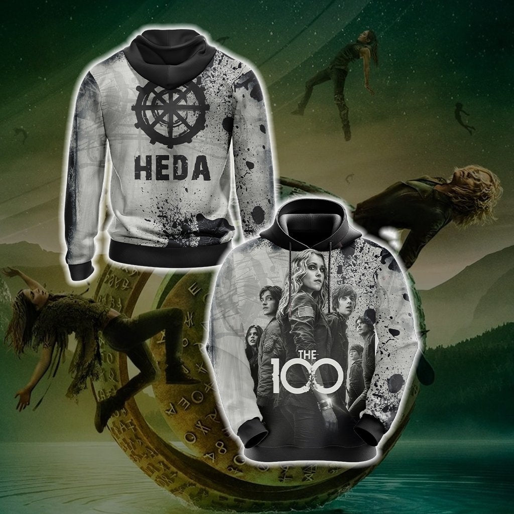 The 100 Tv Show Heda Unisex 3D Hoodie WackyTee