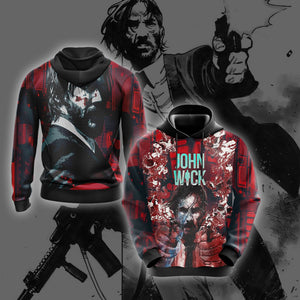 John Wick 2 Unisex 3D Hoodie