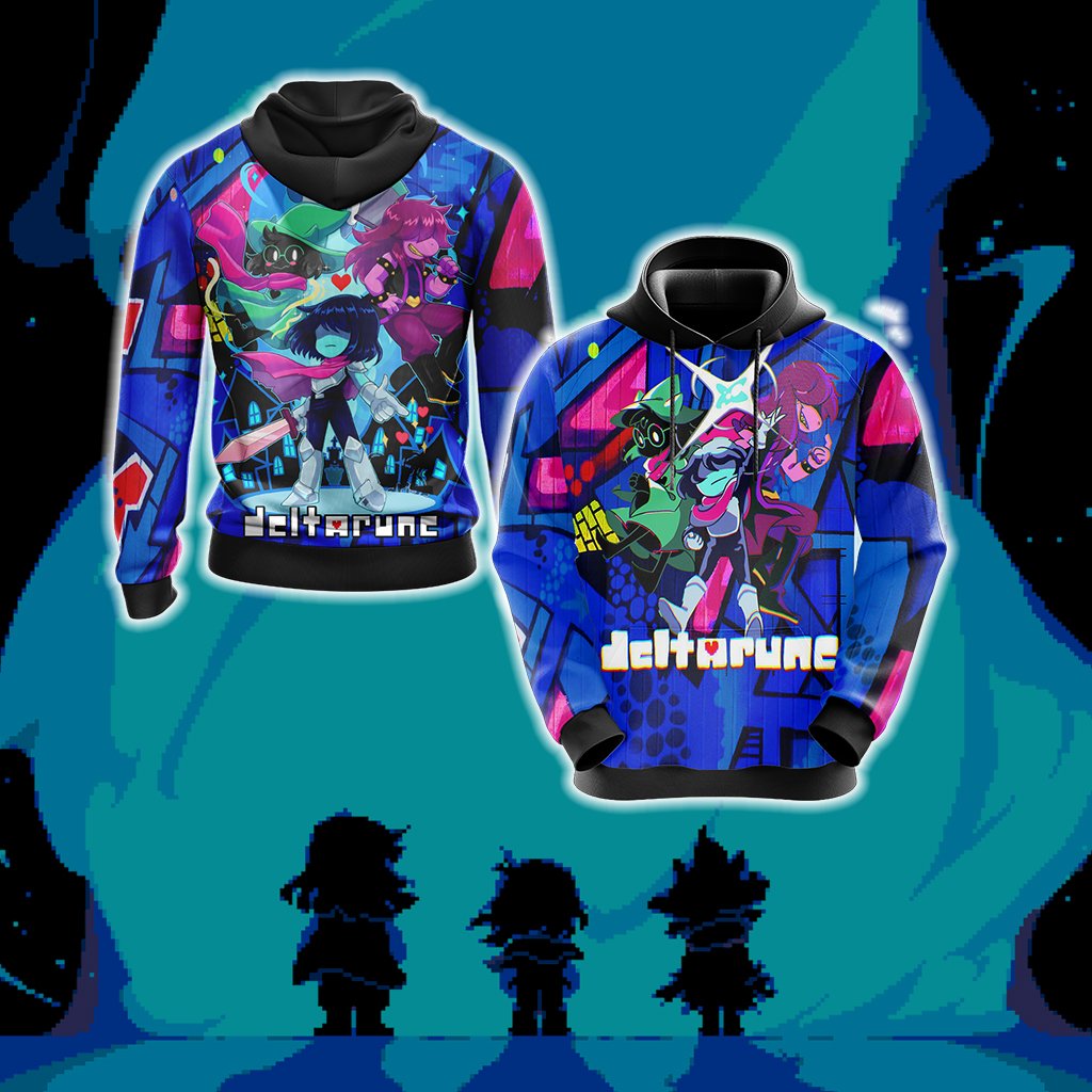 Undertale - DELTARUNE Unisex 3D Hoodie