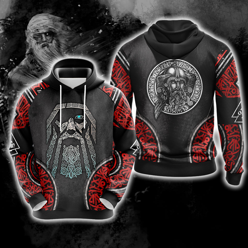 Odin Unisex 3D Hoodie