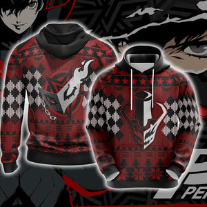 Persona 5 Christmas Style Unisex 3D Hoodie