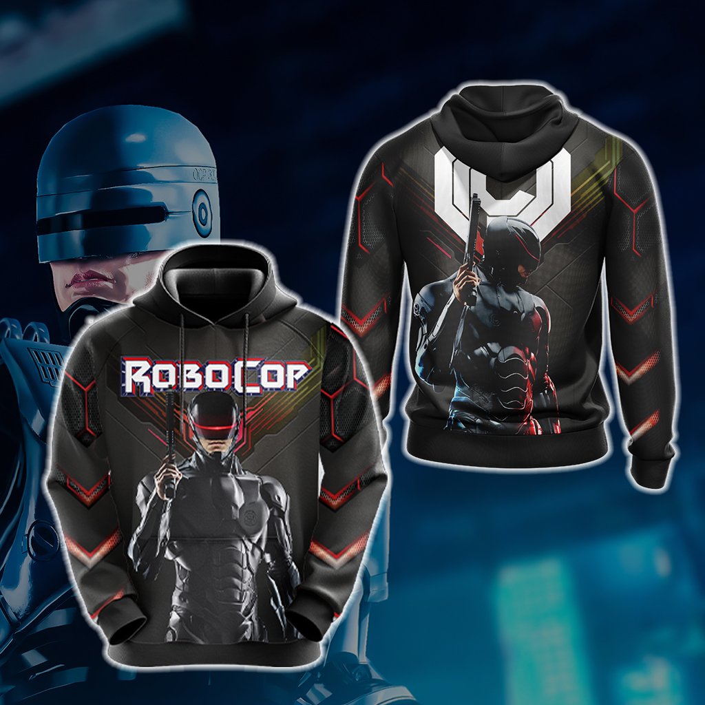 Robocop Unisex 3D Hoodie