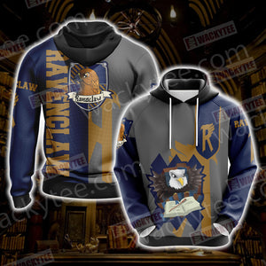 Harry Potter - Ravenclaw House New Wackystyle Unisex 3D Hoodie