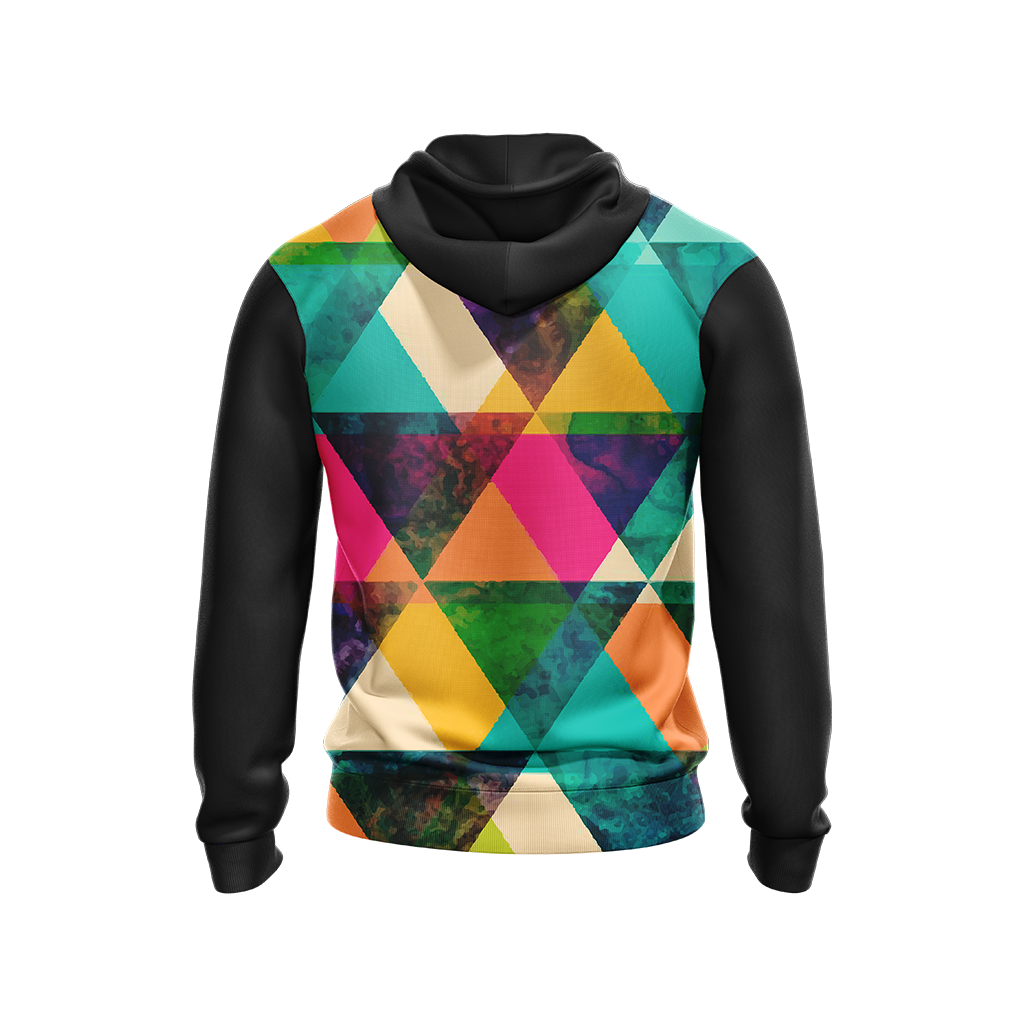 Hipster Unicorn Yeah Whatever Unisex 3D Hoodie