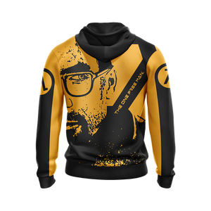 Half-Life - The One Free Man Unisex 3D Hoodie