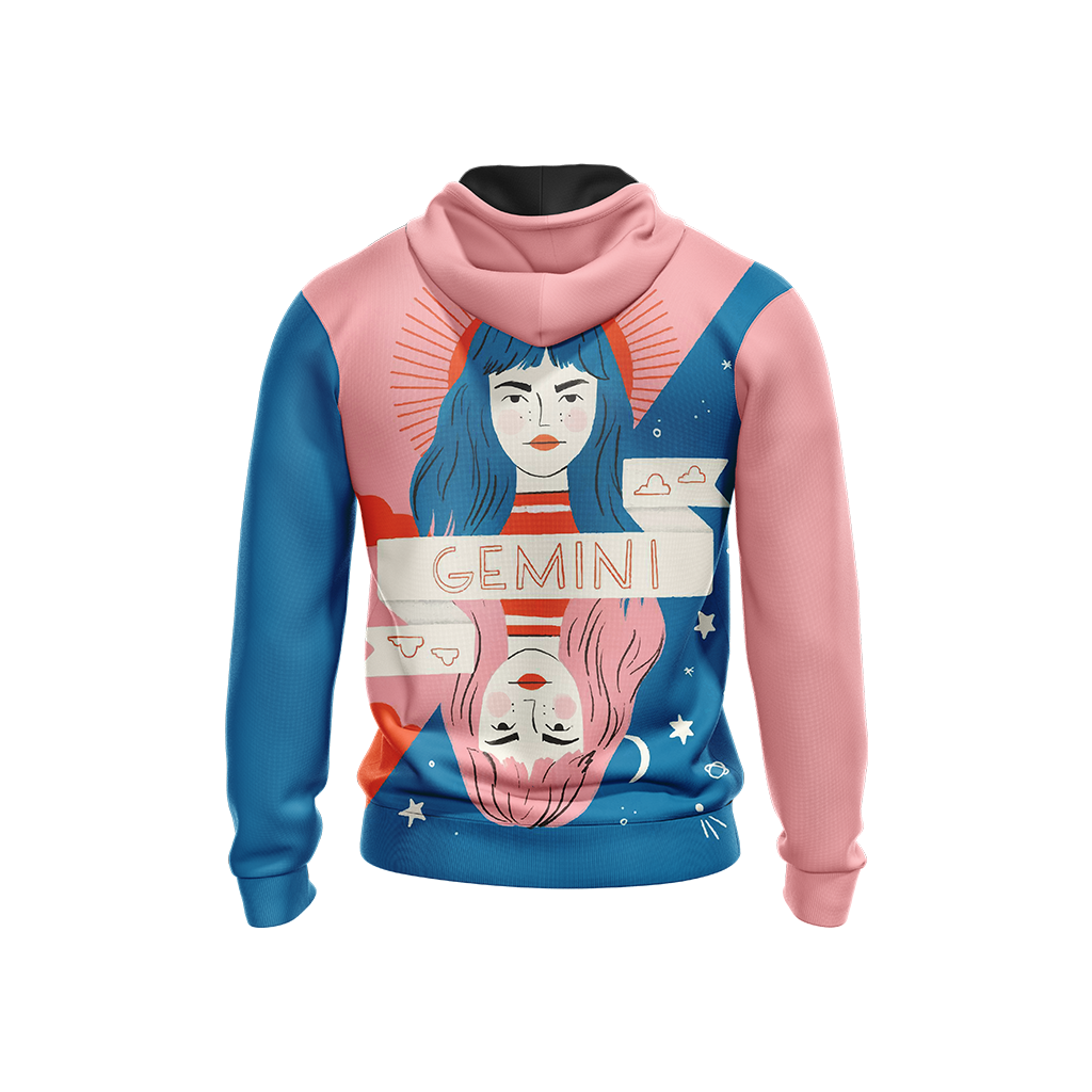 Gemini Birthday Unisex 3D Hoodie