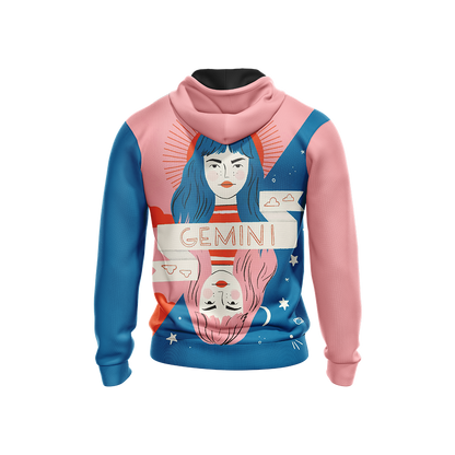 Gemini Birthday Unisex 3D Hoodie