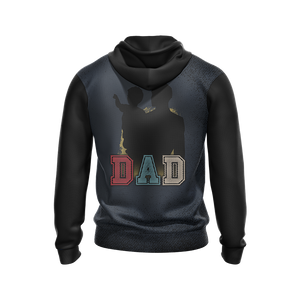 Dad The Man The Myth The Bad Influence Father's Day Unisex 3D Hoodie