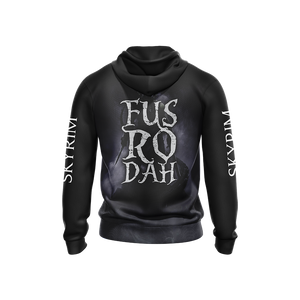 Skyrim Fus Ro Dah VerSion Unisex 3D Hoodie