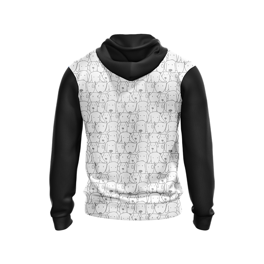 Crazy Dog Mom Mommy Family Unisex 3D Hoodie