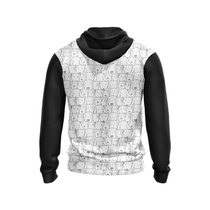 Crazy Dog Mom Mommy Family Unisex 3D Hoodie