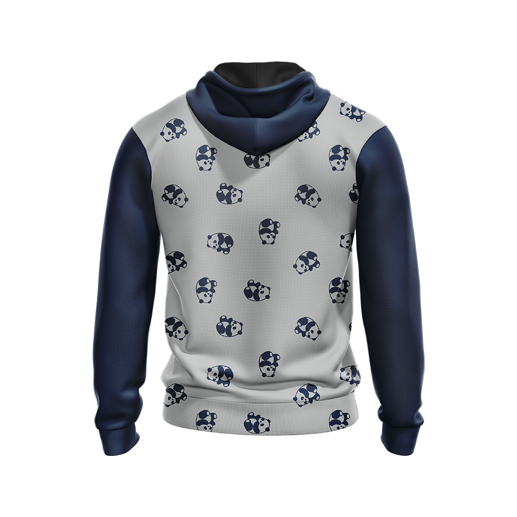 Kawaii Panda I'm Allergic To Morning Unisex 3D Hoodie