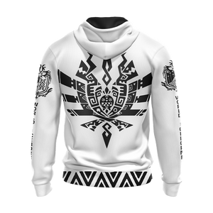 Monster Hunter Ultimate 4 Symbol Unisex 3D Pullover Hoodie