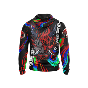 Cyberpunk 2077 - Samurai logo Unisex 3D Hoodie