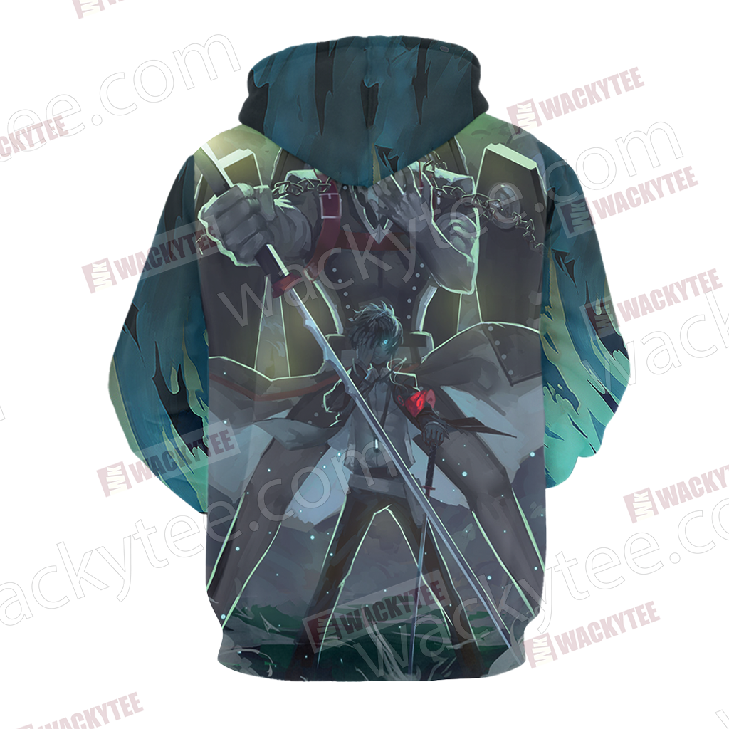 Persona 3 Thanatos And Makoto Yuuki 3D Hoodie