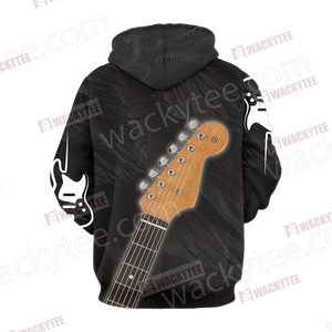 Fender Guitar 3D Hoodie