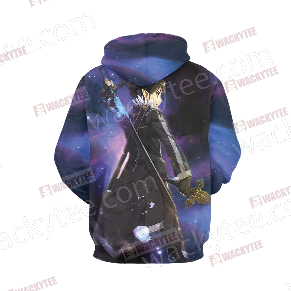 Sword Art Online Kirito 3D Hoodie