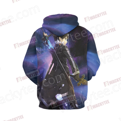 Sword Art Online Kirito 3D Hoodie
