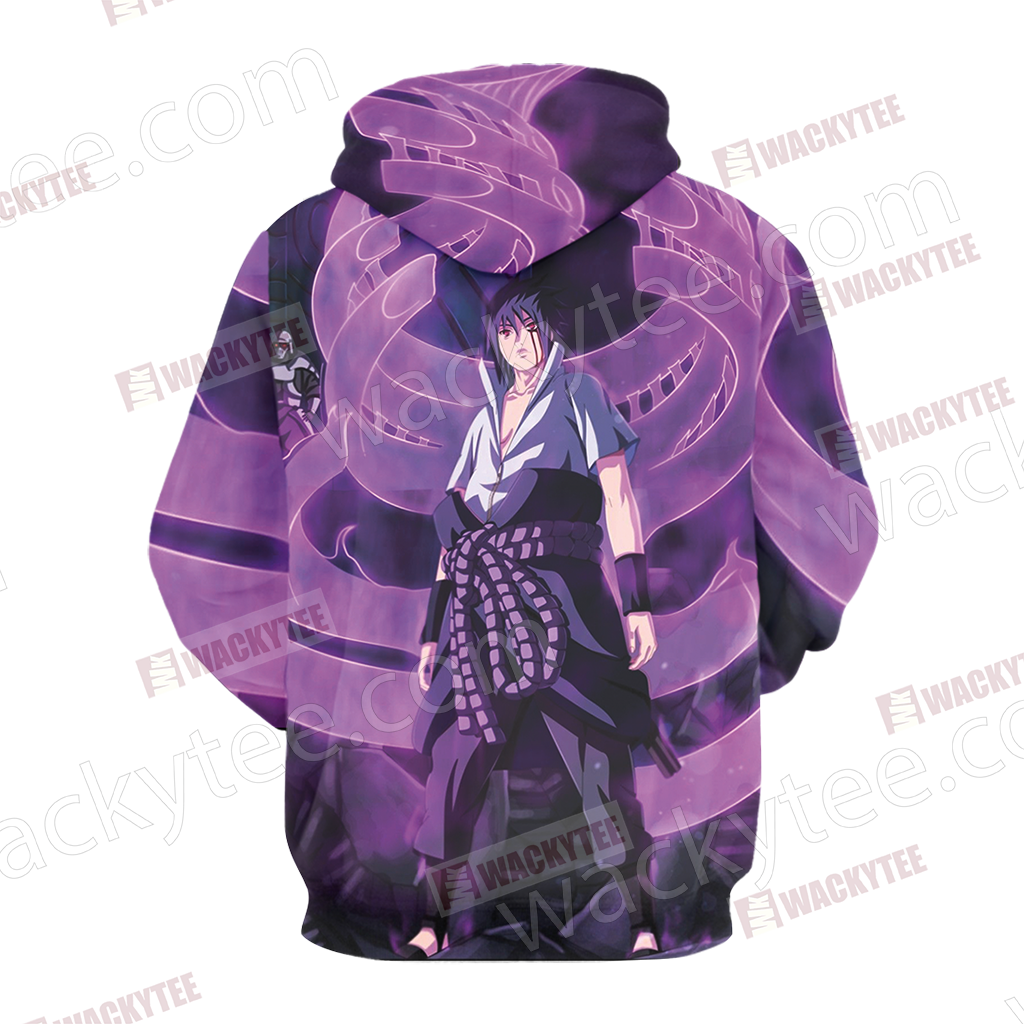 Naruto Uchiha Sasuke Unisex 3D Hoodie