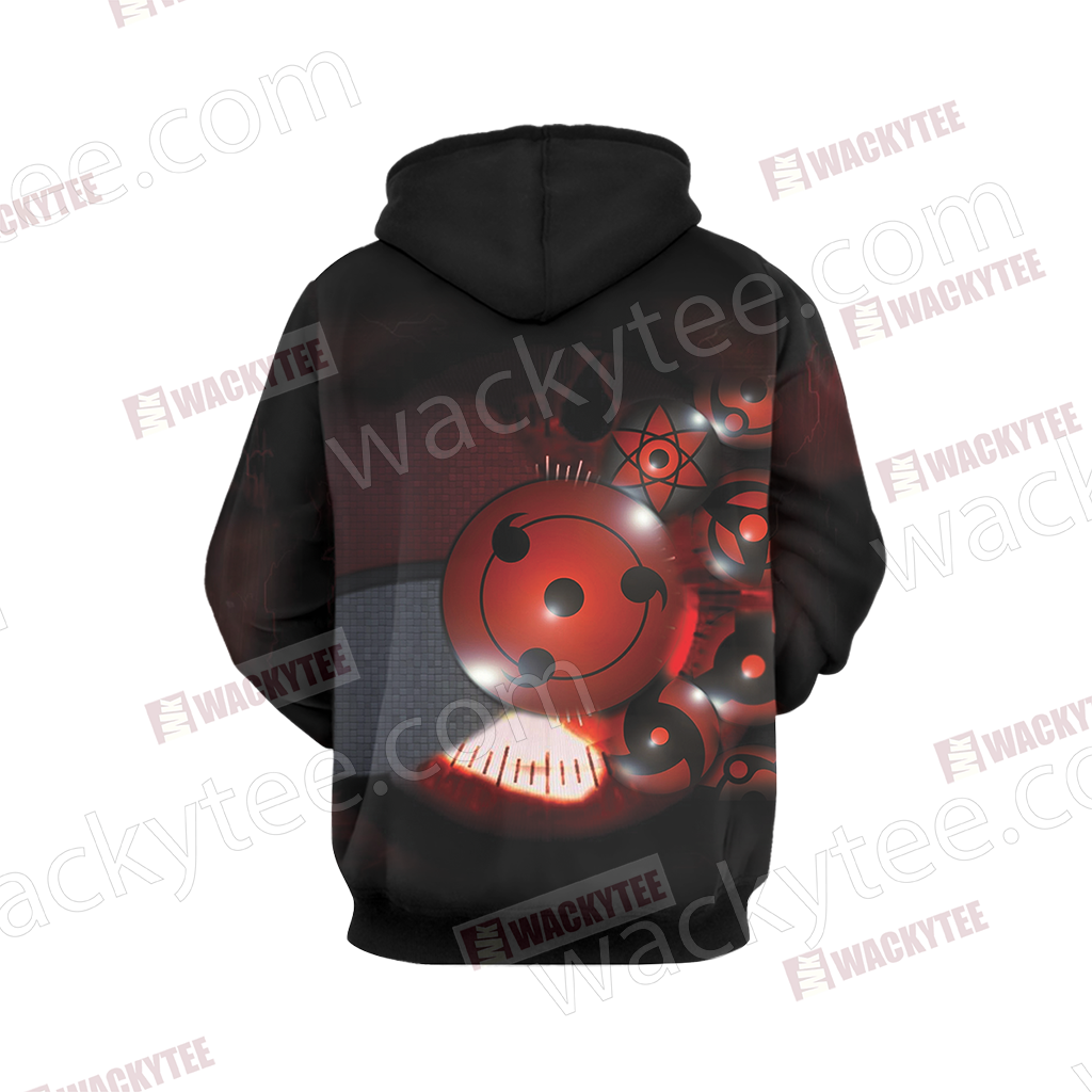 Naruto - Sharingan Unisex 3D Hoodie
