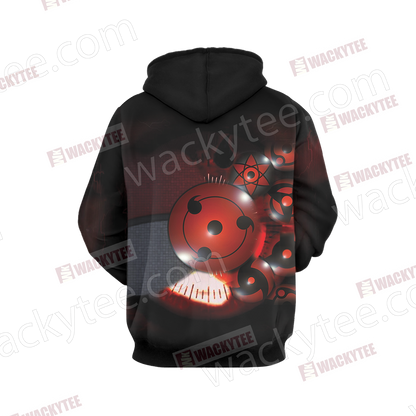 Naruto - Sharingan Unisex 3D Hoodie