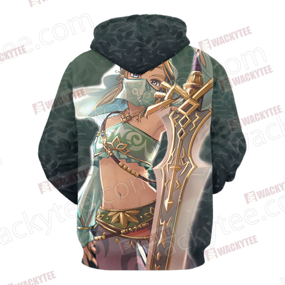 The Legend of Zelda: Breath of the Wild Gerudo Link 3D Hoodie