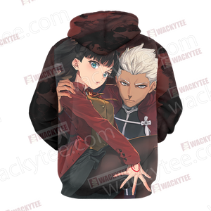 Fate/ Stay Night - Blade And Fate Rin 3D Hoodie