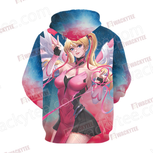 Overwatch Pink Mercy 3D Hoodie