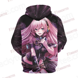 Megurine Luka New Look 3D Hoodie